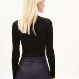 ARMEDANGELS - ALAANIA Pullover Slim Fit Aus Bio - Baumwolle | black - Sweater - ROSA ECK -