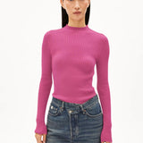 ARMEDANGELS - ALAANIA Pullover Slim Fit Aus Bio - Baumwolle | crushed berry - Sweater - ROSA ECK -