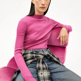 ARMEDANGELS - ALAANIA Pullover Slim Fit Aus Bio - Baumwolle | crushed berry - Sweater - ROSA ECK -