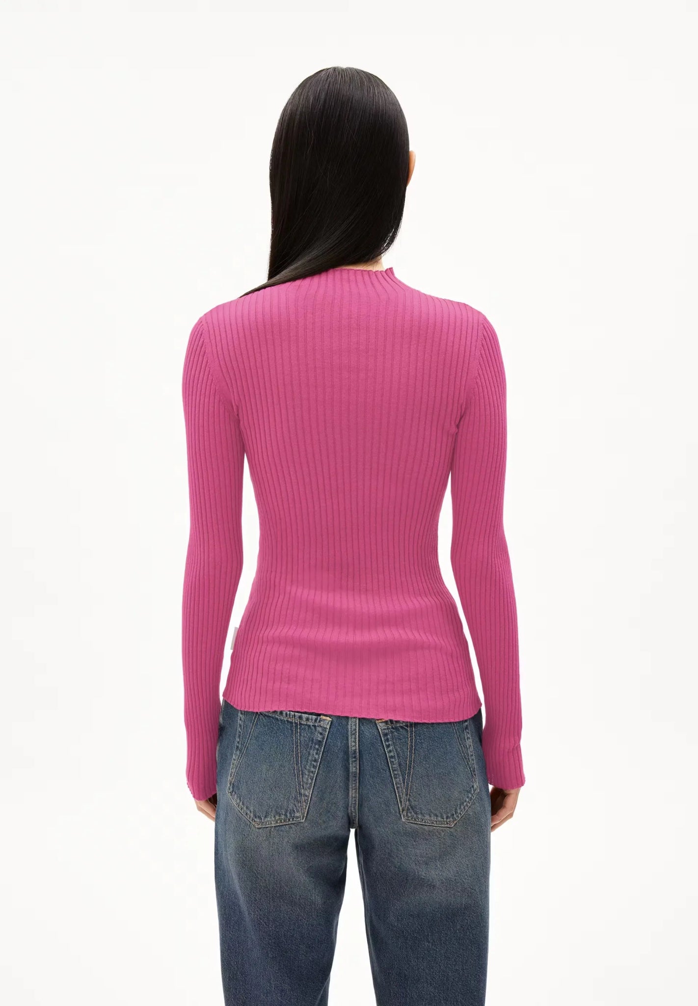 ARMEDANGELS - ALAANIA Pullover Slim Fit Aus Bio - Baumwolle | crushed berry - Sweater - ROSA ECK -
