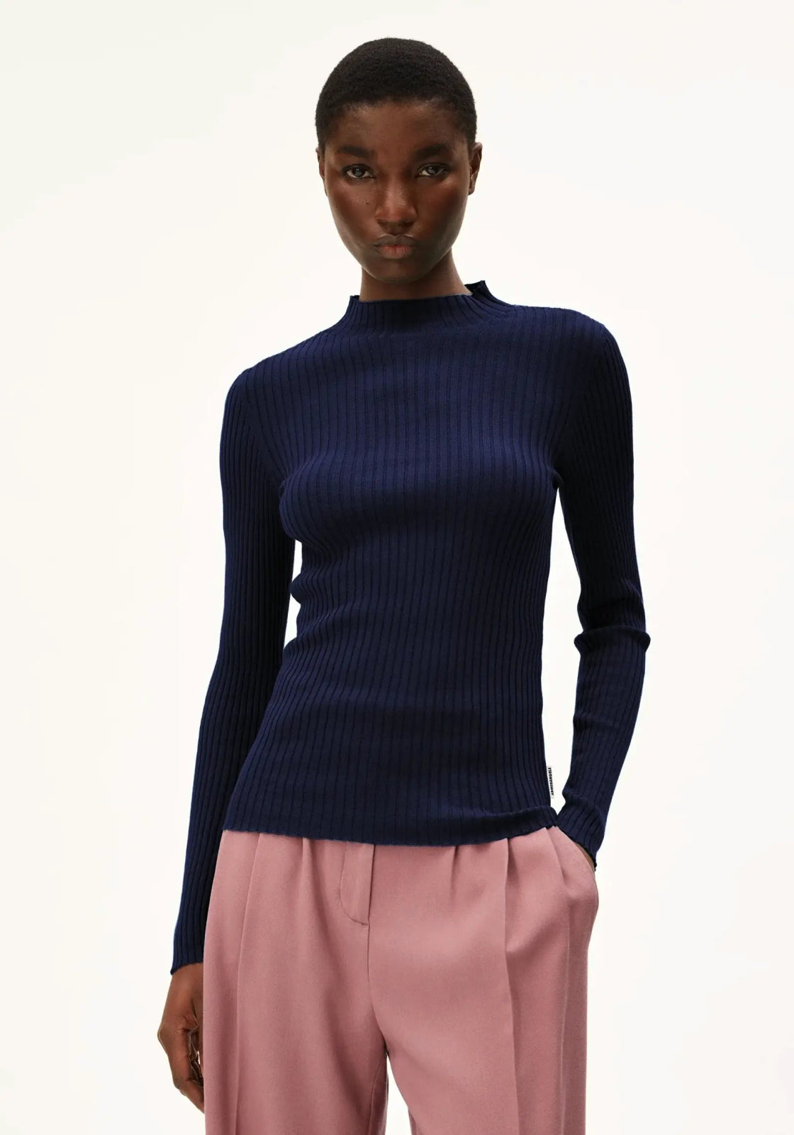 ARMEDANGELS - ALAANIA Strickpullover • tinted navy - ROSA ECK Concept Store