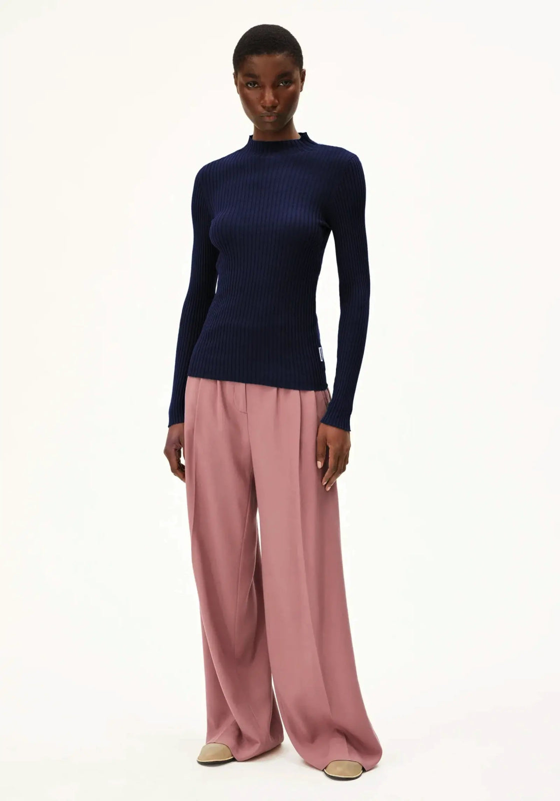 ARMEDANGELS - ALAANIA Strickpullover • tinted navy - ROSA ECK Concept Store