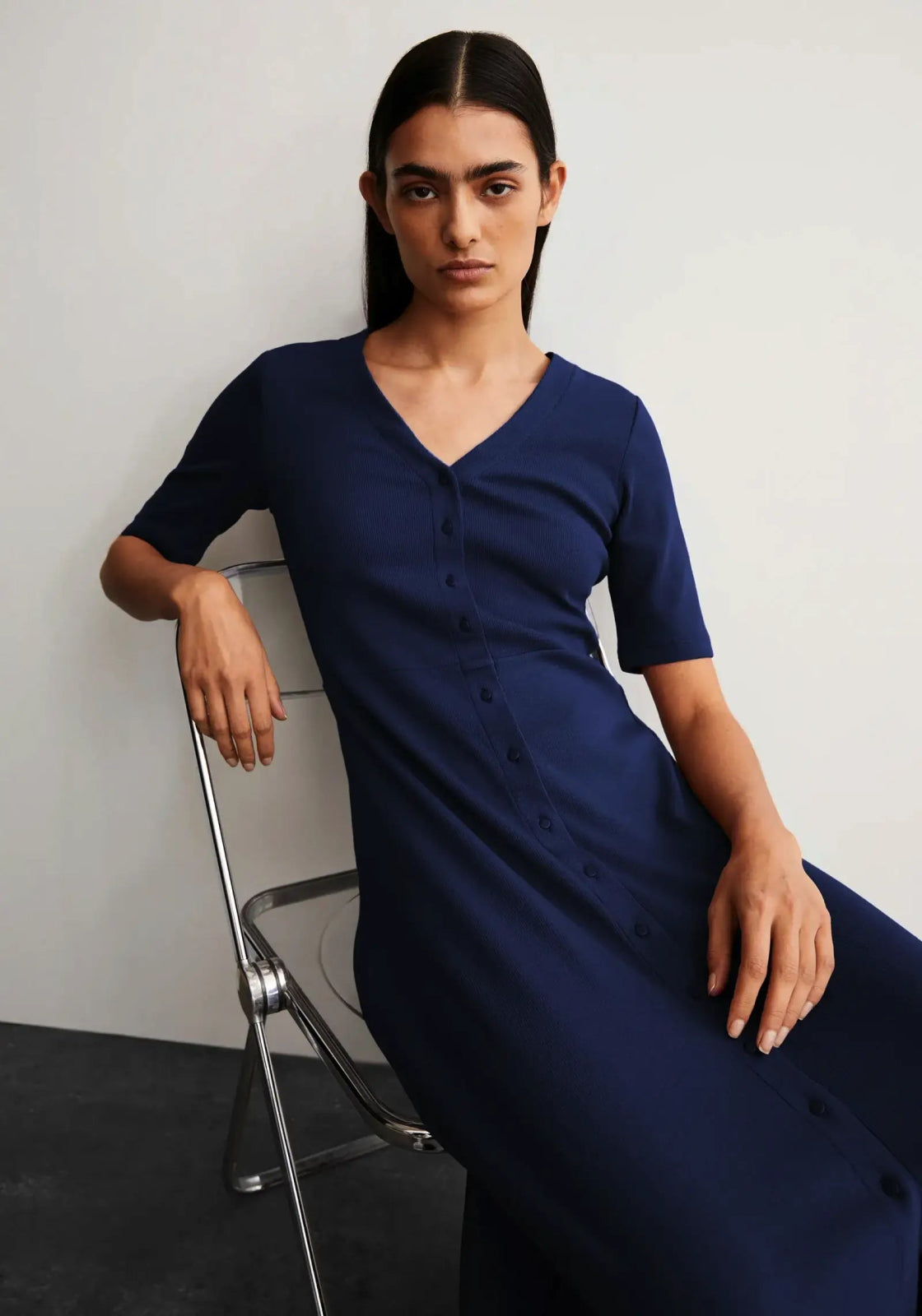 ARMEDANGELS - ALURAA Kleid • blue noon - ROSA ECK Concept Store