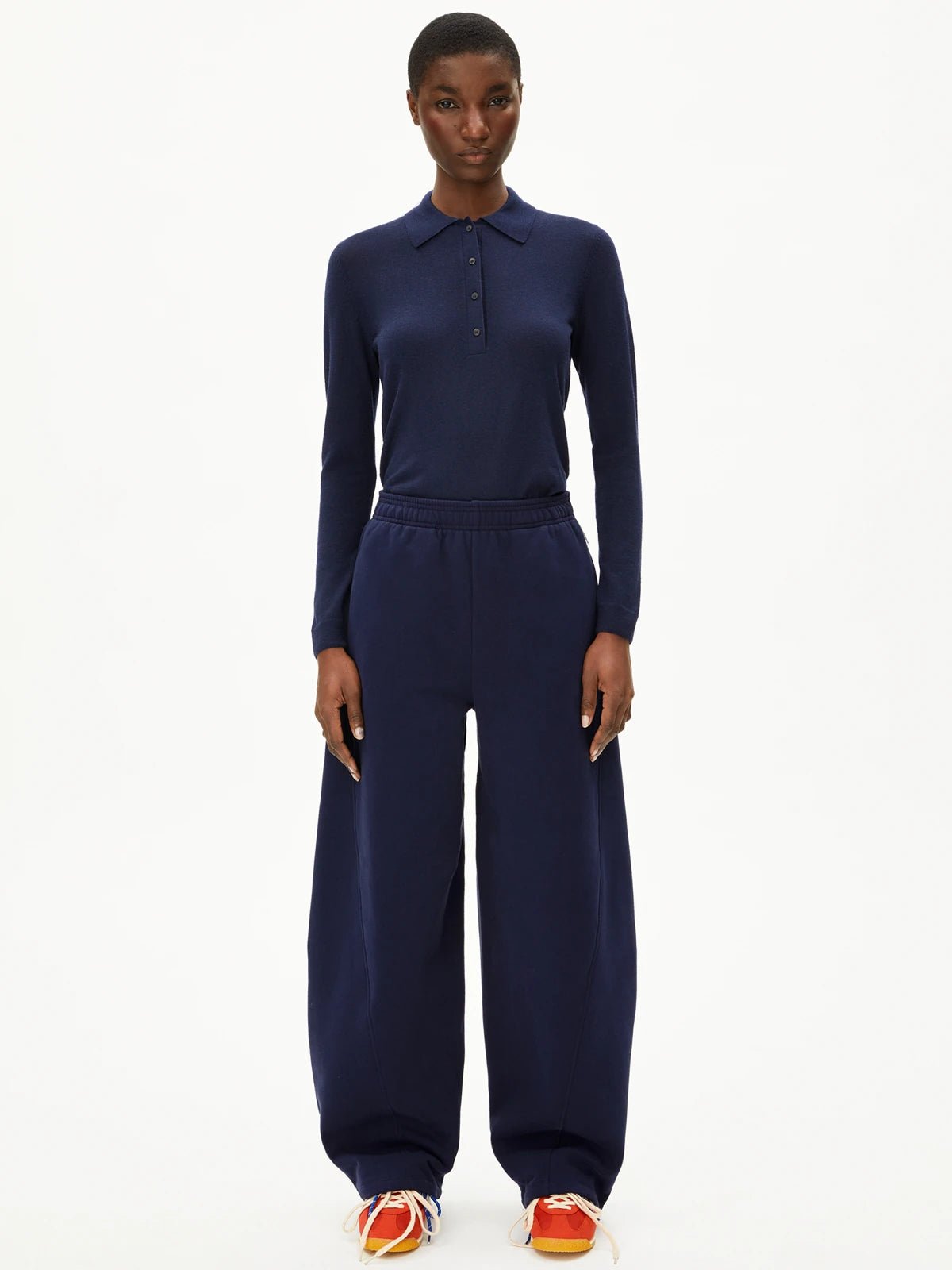 ARMEDANGELS - BELLAISAA Sweatpants • tinted navy - Hose - ROSA ECK