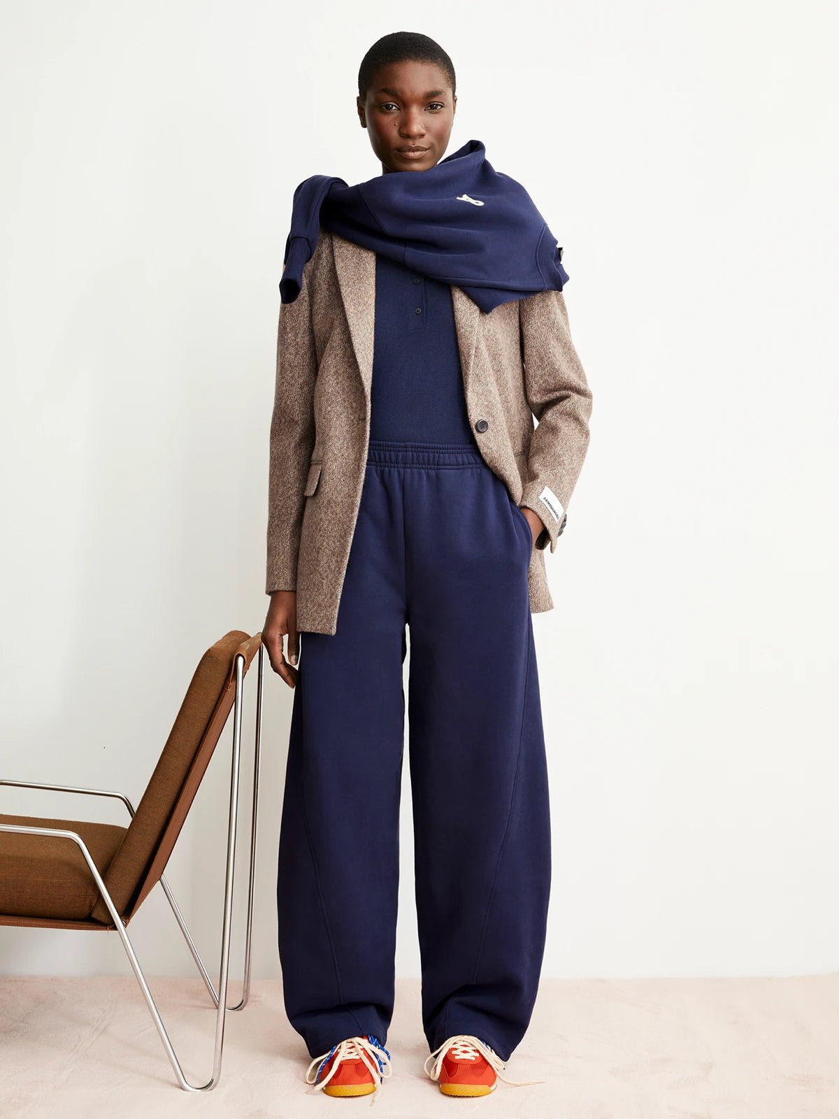 ARMEDANGELS - BELLAISAA Sweatpants • tinted navy - Hose - ROSA ECK