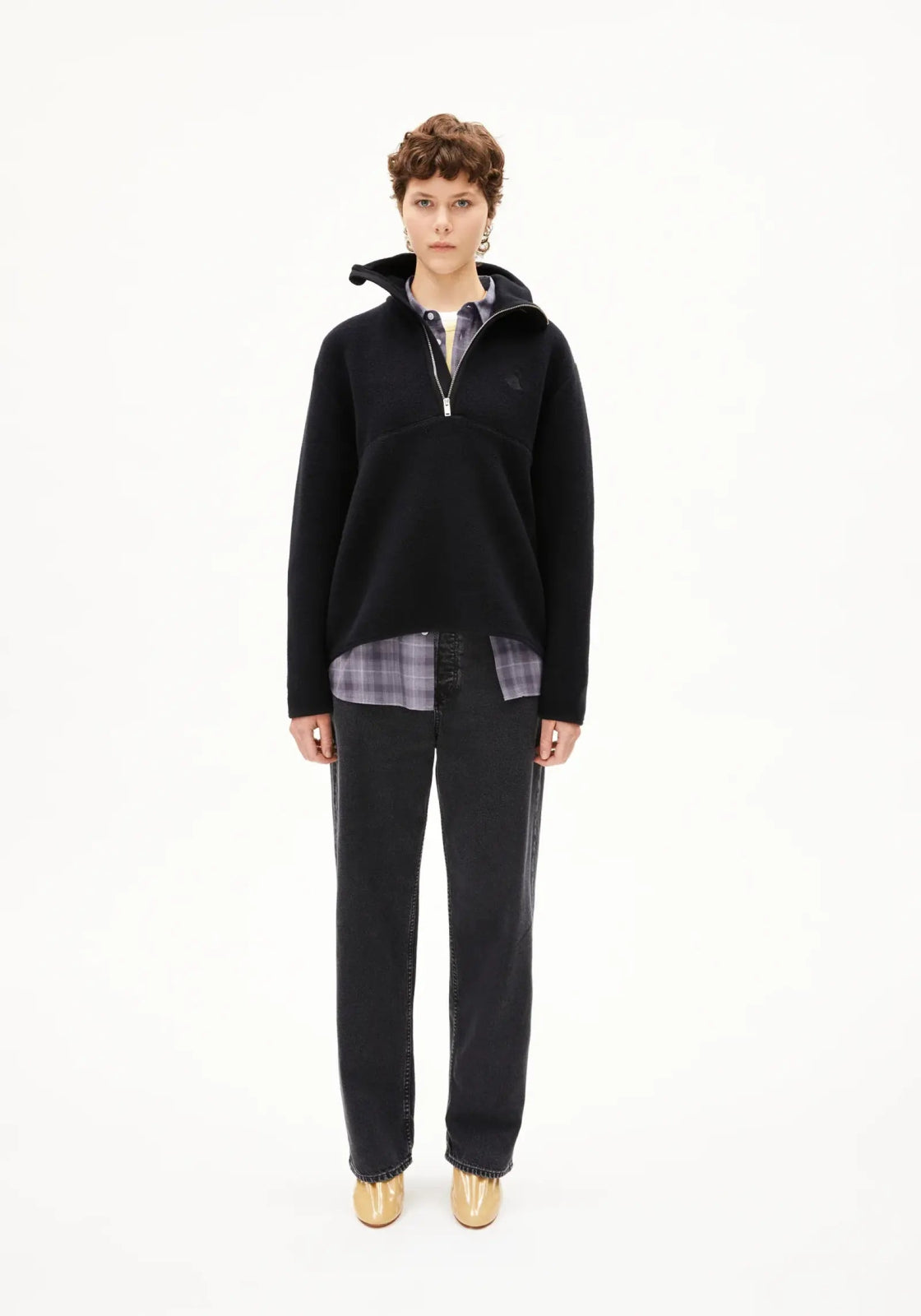 ARMEDANGELS - HAARLEENAA Fleecepullover • black - ROSA ECK Concept Store
