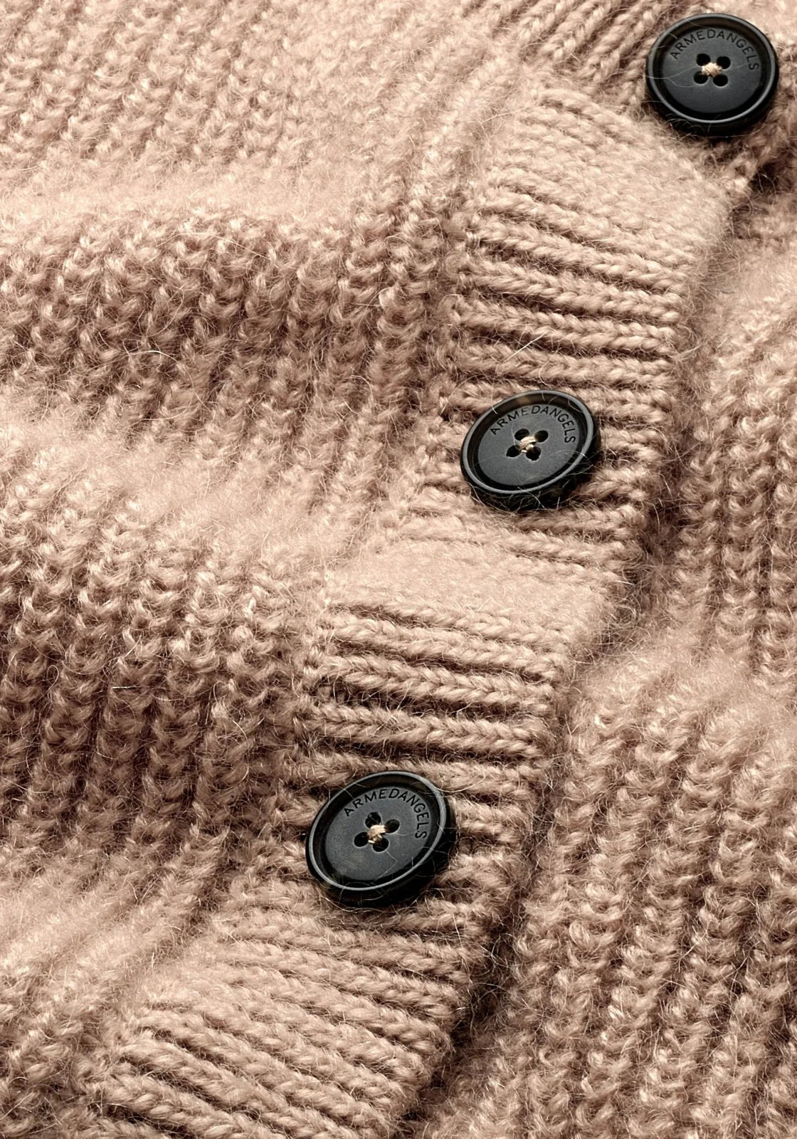 ARMEDANGELS - HELGEAA PREMIUM Top • true camel - Top - ROSA ECK