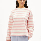 ARMEDANGELS - ICONIC Å FRANKAA BOLD Sweatshirt aus Bio - Baumwolle | undyed - rosalilly - Sweater - ROSA ECK -