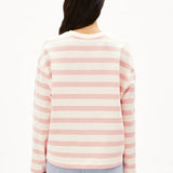 ARMEDANGELS - ICONIC Å FRANKAA BOLD Sweatshirt aus Bio - Baumwolle | undyed - rosalilly - Sweater - ROSA ECK -