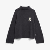 ARMEDANGELS - ICONIC Å RAMONAA BOUCLÉ Strickjacke • Steel Melange Oatmilk - Cardigan - ROSA ECK