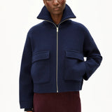 ARMEDANGELS - JOANIAAS Strickjacke • Tinted Navy - Pullover - ROSA ECK
