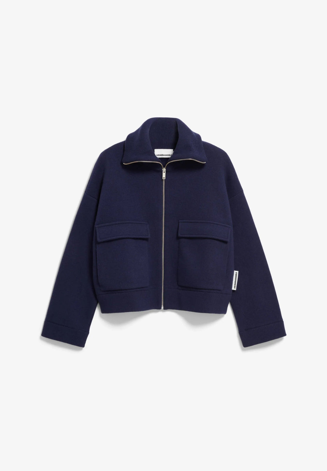 ARMEDANGELS - JOANIAAS Strickjacke • Tinted Navy - Pullover - ROSA ECK