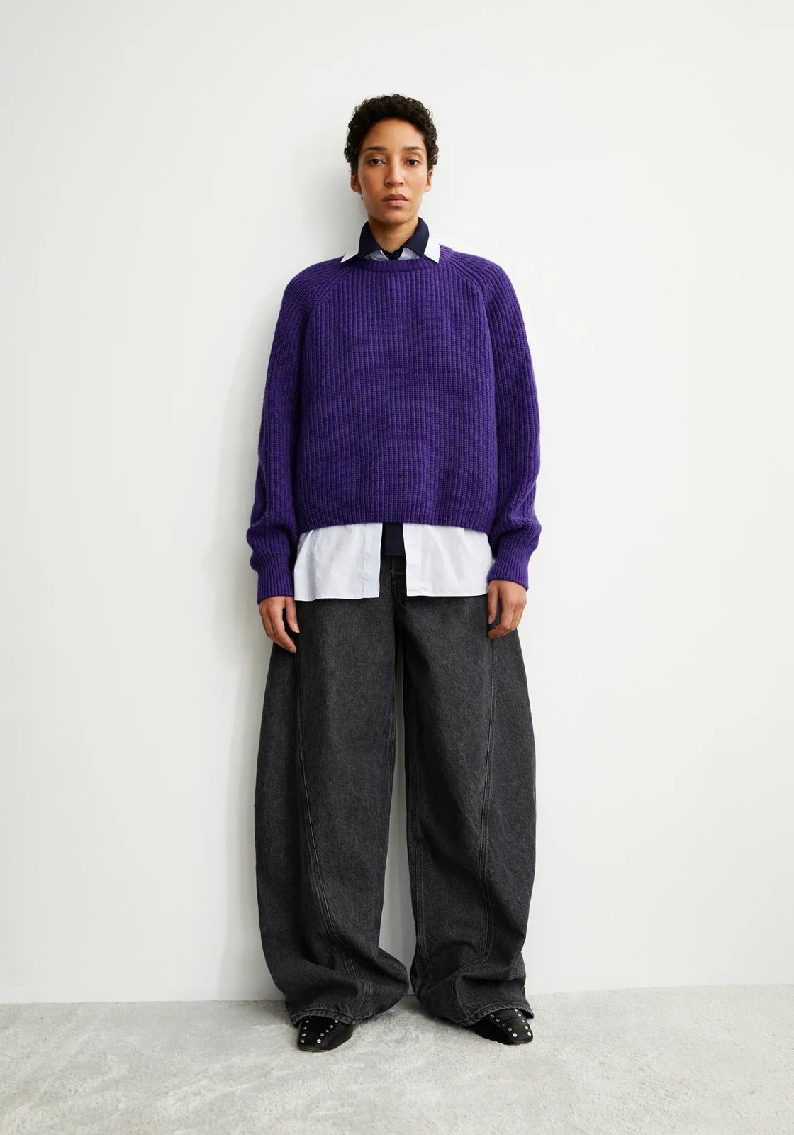 ARMEDANGELS - KAAGI Pullover • indigo lilac - Pullover - ROSA ECK