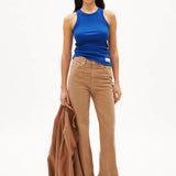 ARMEDANGELS - KANITAA Ripp - Top aus Bio - Baumwoll - Mix | lapis blue - Top - ROSA ECK -