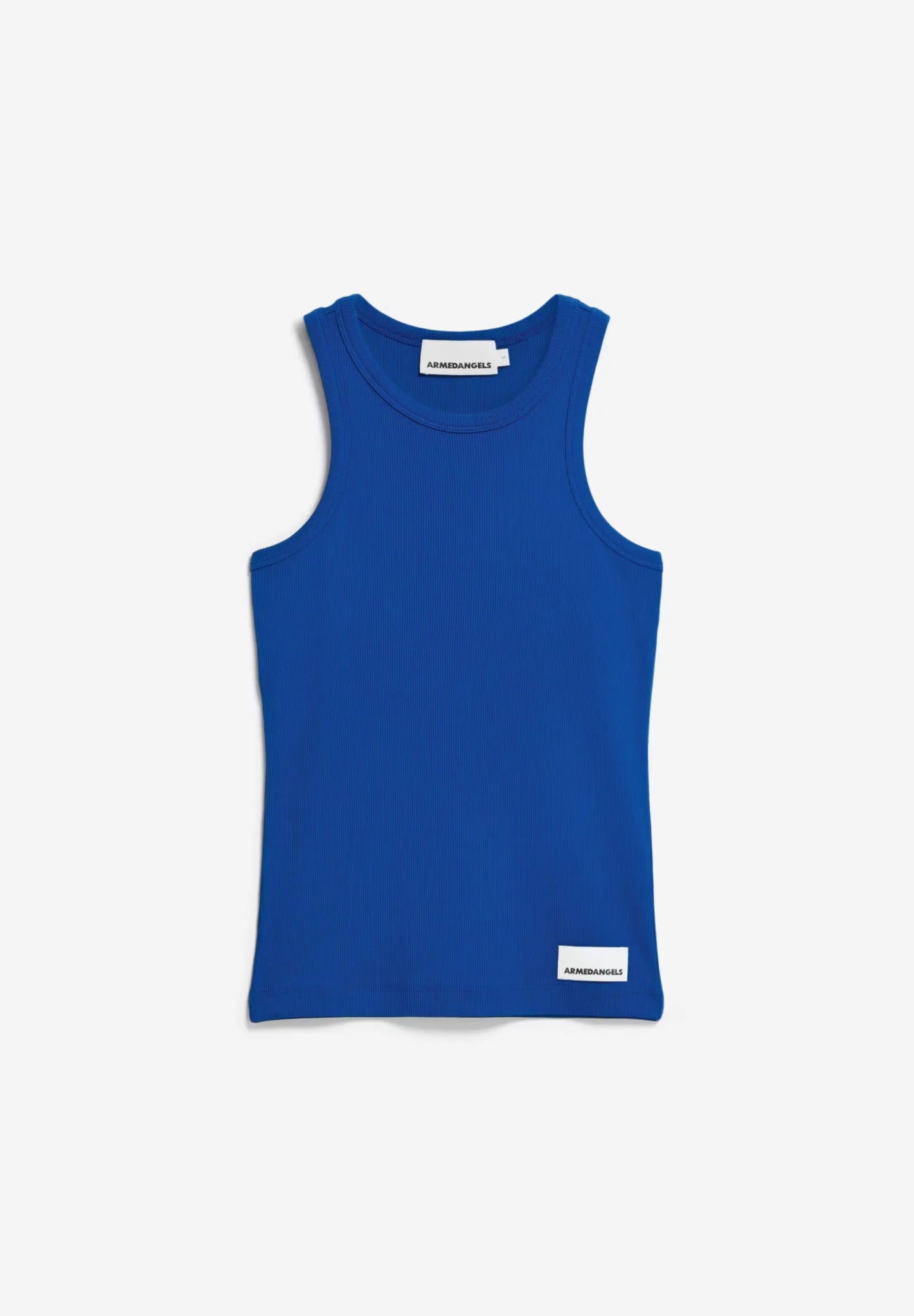 ARMEDANGELS - KANITAA Ripp - Top aus Bio - Baumwoll - Mix | lapis blue - Top - ROSA ECK -