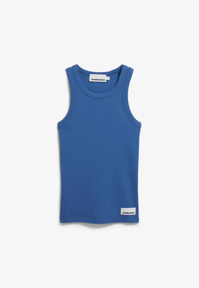 ARMEDANGELS - KANITAA Ripp - Top • dark morning - Top - ROSA ECK Concept Store