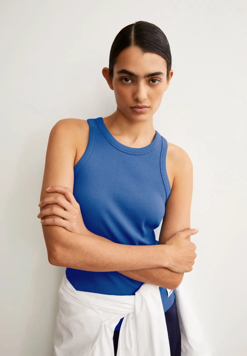 ARMEDANGELS - KANITAA Ripp - Top • dark morning - Top - ROSA ECK Concept Store