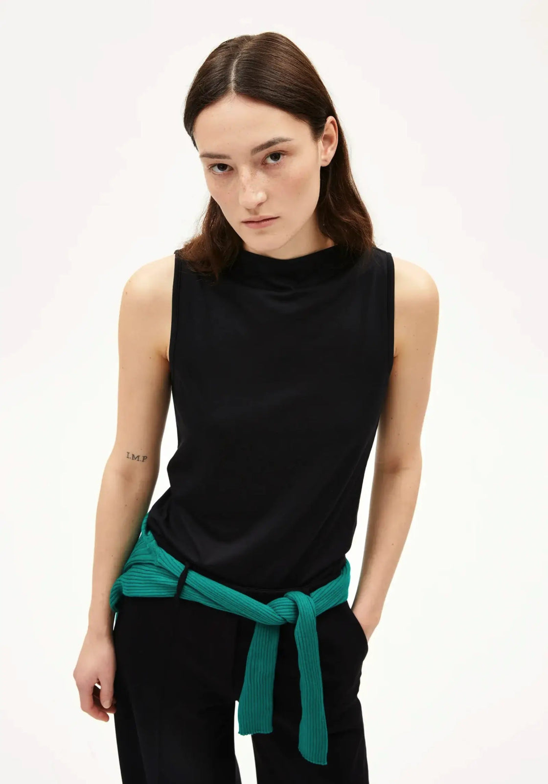 ARMEDANGELS - LAMINIAA Top • black - ROSA ECK Concept Store