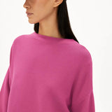 ARMEDANGELS - MERINAA LINKS LINKS Pullover aus Bio - Baumwolle | crushed berry - Sweater - ROSA ECK -