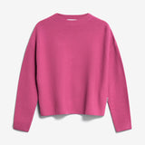 ARMEDANGELS - MERINAA LINKS LINKS Pullover aus Bio - Baumwolle | crushed berry - Sweater - ROSA ECK -