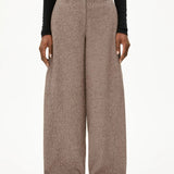 ARMEDANGELS - NYXAA TWEED Hose • pure - walnut cream - Hose - ROSA ECK