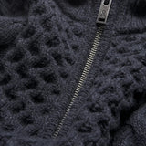 ARMEDANGELS - OLAIAAS CABLE Top • steel melange - Top - ROSA ECK