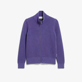ARMEDANGELS - REBECCAA GMT DYE Cardigan • indigo lilac - Cardigan - ROSA ECK