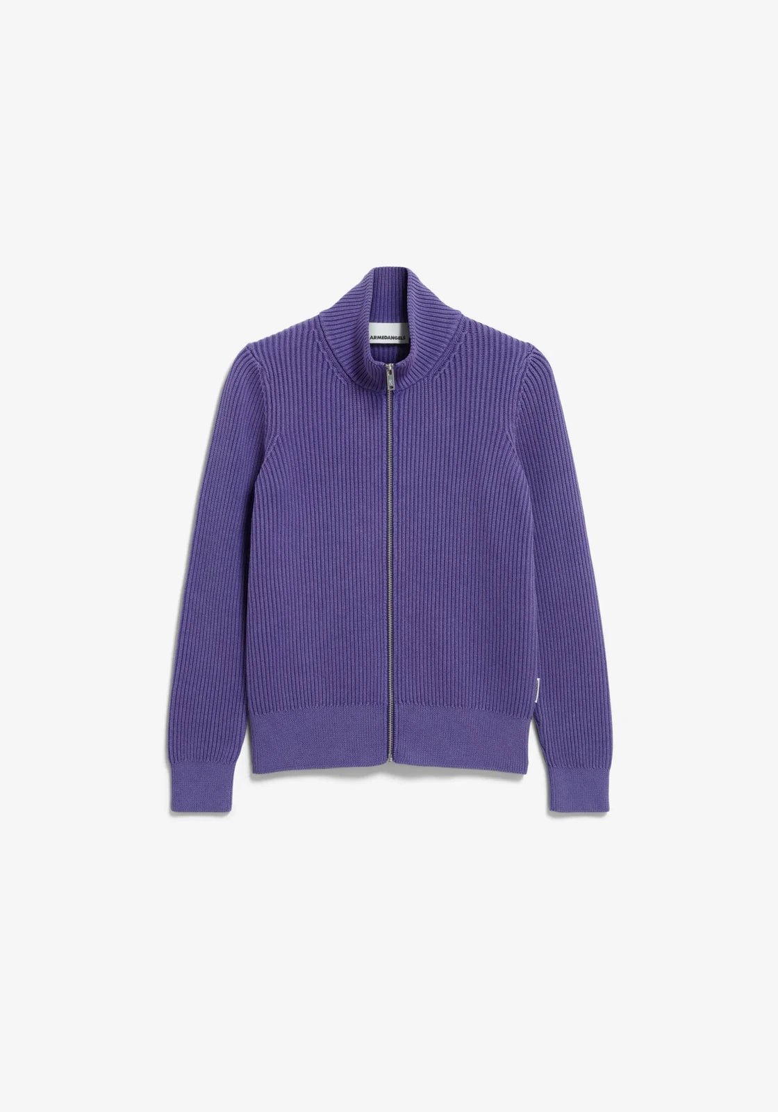 ARMEDANGELS - REBECCAA GMT DYE Cardigan • indigo lilac - Cardigan - ROSA ECK