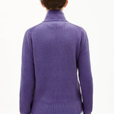 ARMEDANGELS - REBECCAA GMT DYE Cardigan • indigo lilac - Cardigan - ROSA ECK