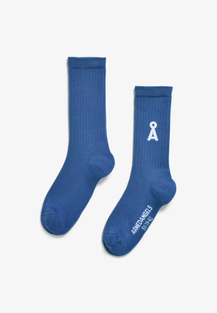 ARMEDANGELS - SAAMUS BOLD Socken • dark morning - Socken - ROSA ECK Concept Store