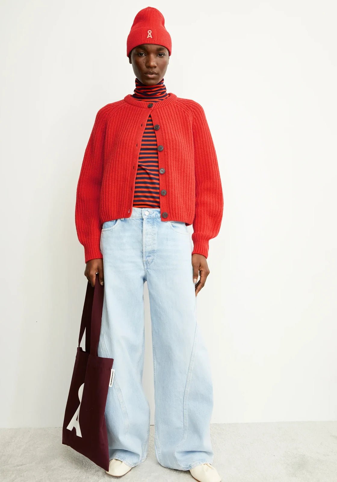 ARMEDANGELS - SELMAA Pullover • candy apple - Pullover - ROSA ECK