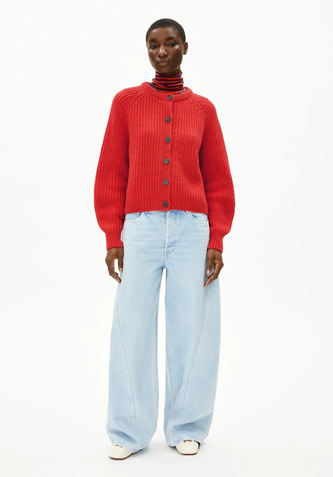 ARMEDANGELS - SELMAA Pullover • candy apple - Pullover - ROSA ECK