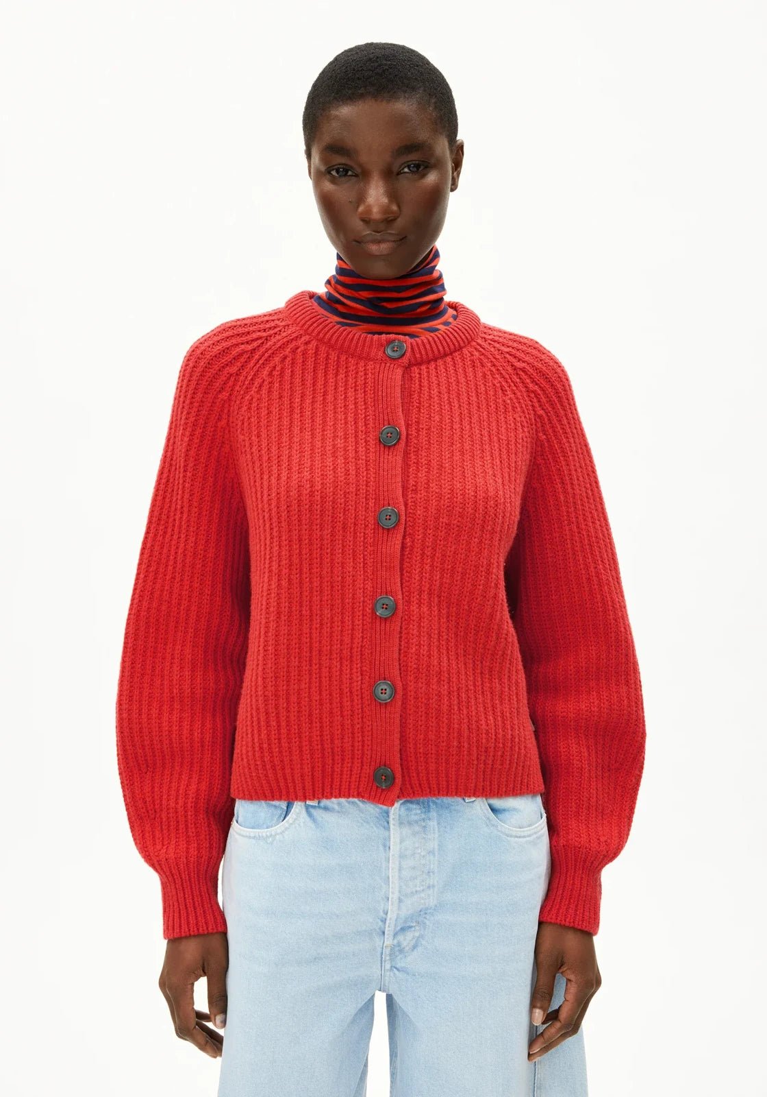 ARMEDANGELS - SELMAA Pullover • candy apple - Pullover - ROSA ECK