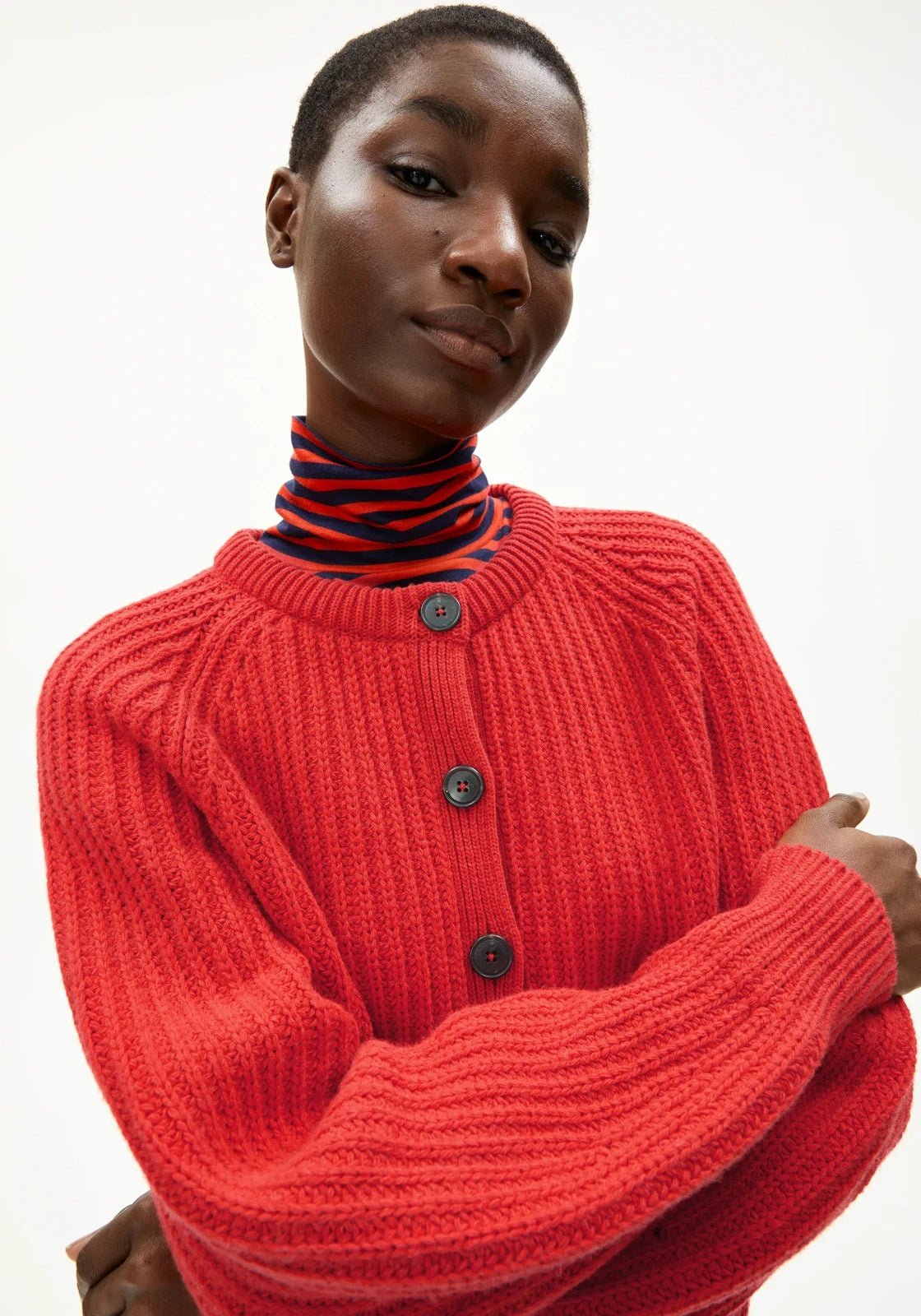 ARMEDANGELS - SELMAA Pullover • candy apple - Pullover - ROSA ECK