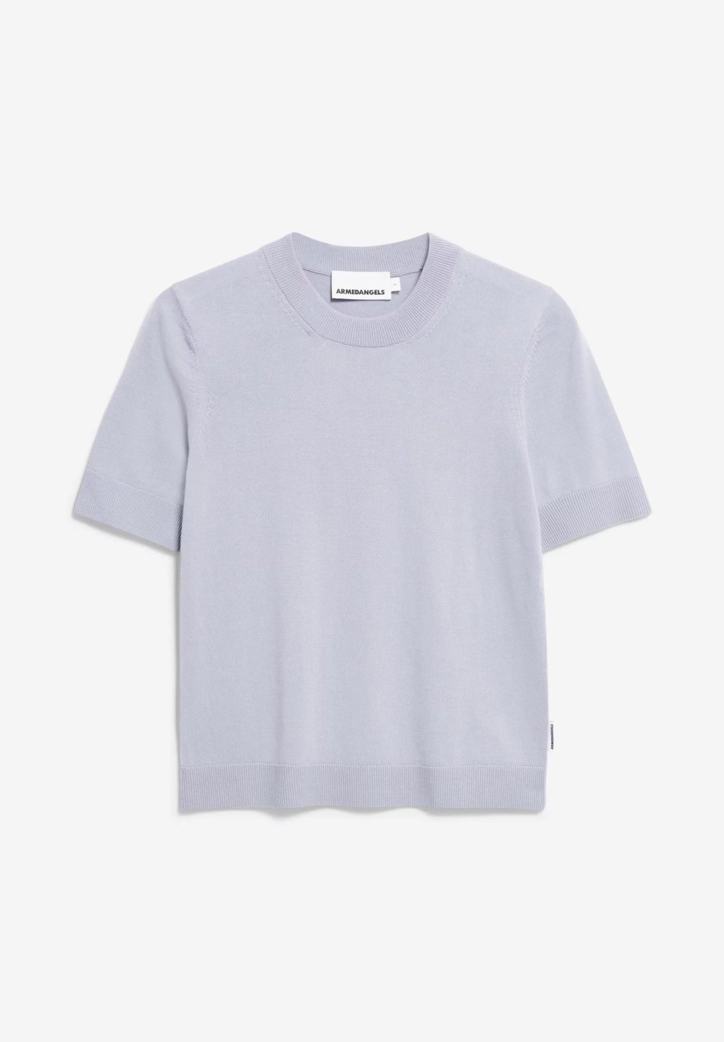 ARMEDANGELS - SILJIAAS Strickshirt aus Bio - Baumwoll - Mix | misty morning - Shirt - ROSA ECK -