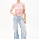 ARMEDANGELS - SILJIAAS Strickshirt aus Bio - Baumwoll - Mix | rosalilly - Shirt - ROSA ECK -