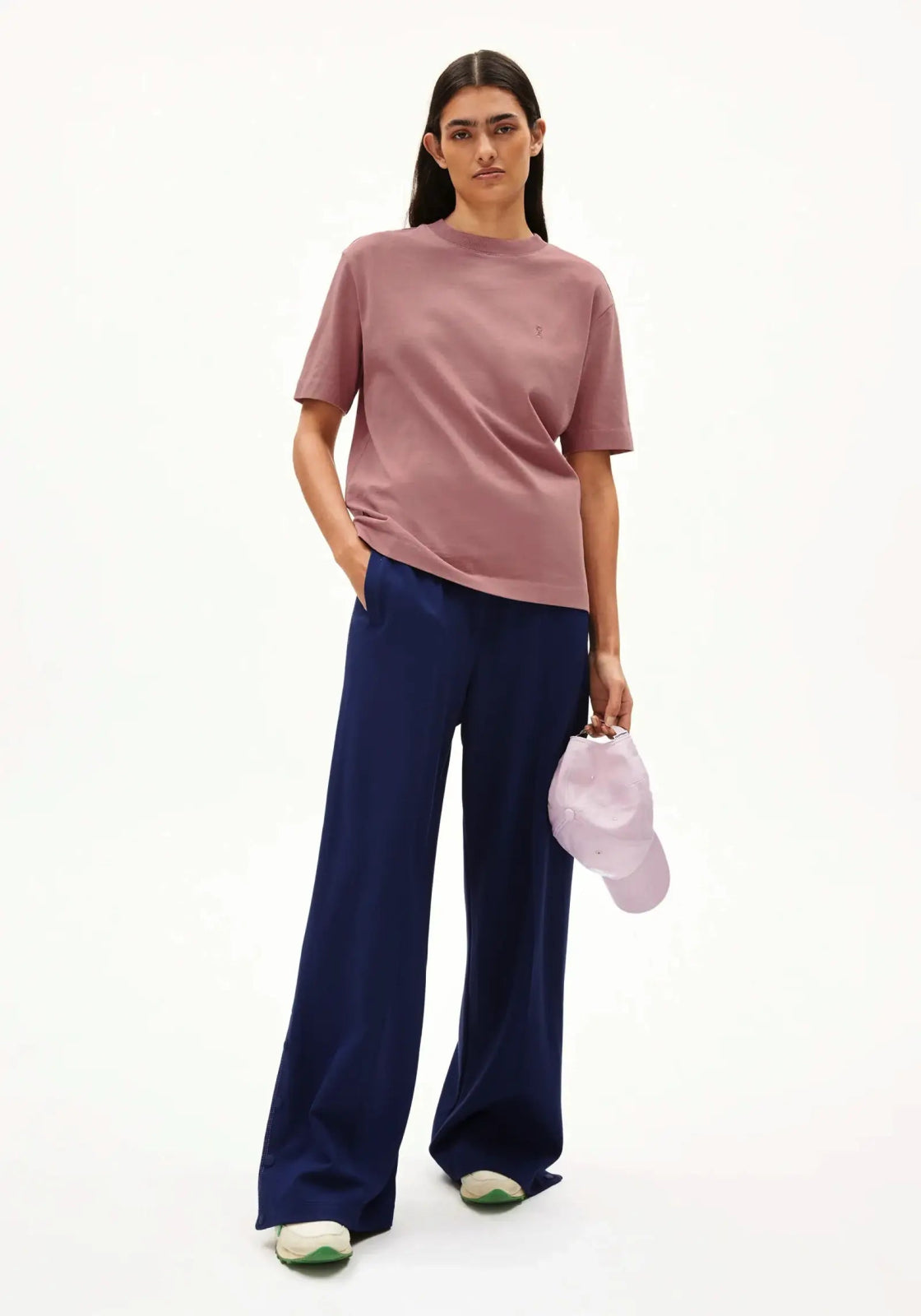ARMEDANGELS - TARJAA Heavyweight T‑Shirt • light berry - ROSA ECK Concept Store