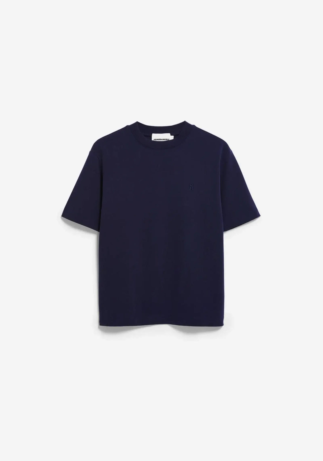 ARMEDANGELS - TARJAA Heavyweight T‑Shirt • tinted navy - ROSA ECK Concept Store