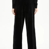 ARMEDANGELS - VATINAA VELVET Hose • black - Hose - ROSA ECK