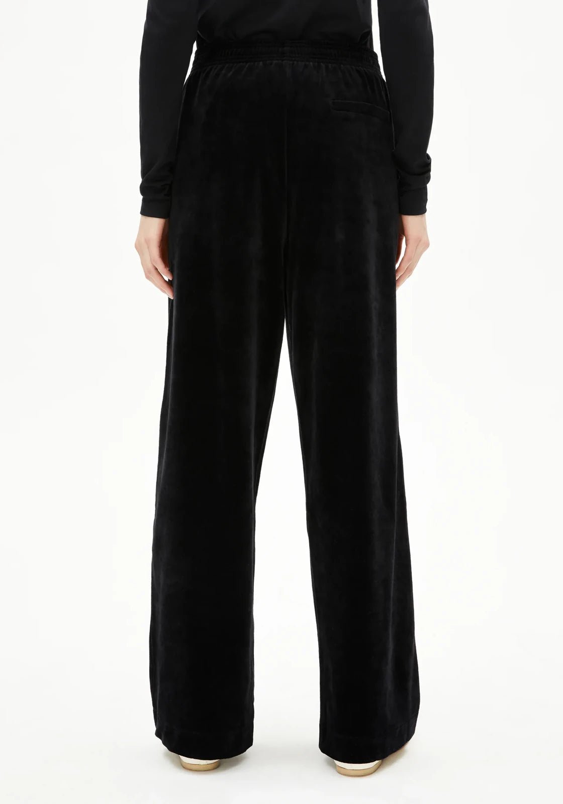 ARMEDANGELS - VATINAA VELVET Hose • black - Hose - ROSA ECK