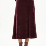 ARMEDANGELS - VOLAGAA VELVET Rock • dark cranberry - Rock - ROSA ECK