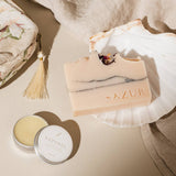 Azur Natural Bodycare - NATUREL Natürlicher Lippenbalsam - ROSA ECK - Gelb, ,