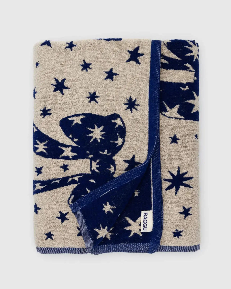BAGGU - BAGGU Badetuch aus Bio - Baumwolle • Cherub Bows - Handtuch - ROSA ECK Concept Store