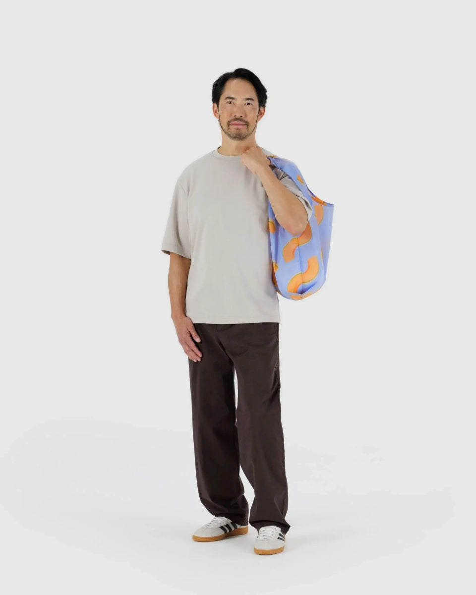 BAGGU - STANDARD BAGGU Einkaufstasche • Cantaloupe Blue - Tasche - ROSA ECK Concept Store