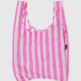 BAGGU - STANDARD BAGGU Einkaufstasche • Pink Painted Stripe - Tasche - ROSA ECK Concept Store
