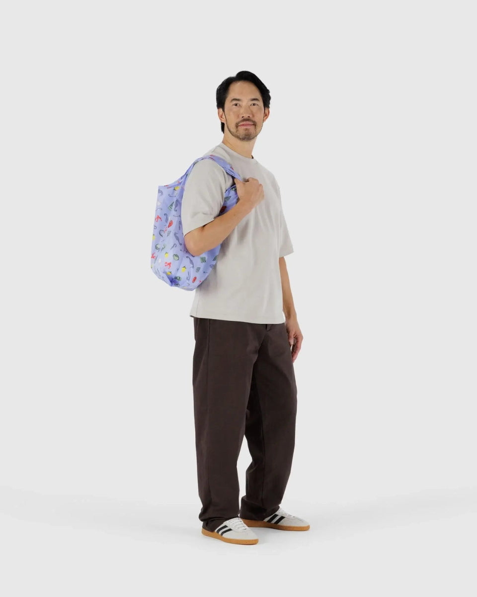 BAGGU - STANDARD BAGGU Einkaufstasche • Sea Charms - Tasche - ROSA ECK Concept Store