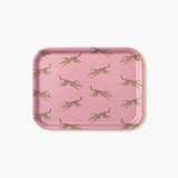 BLU KAT - LEOPARD Serviertablett (27 x 20 cm) | Leo Rosa - ROSA ECK - Rosa, ,