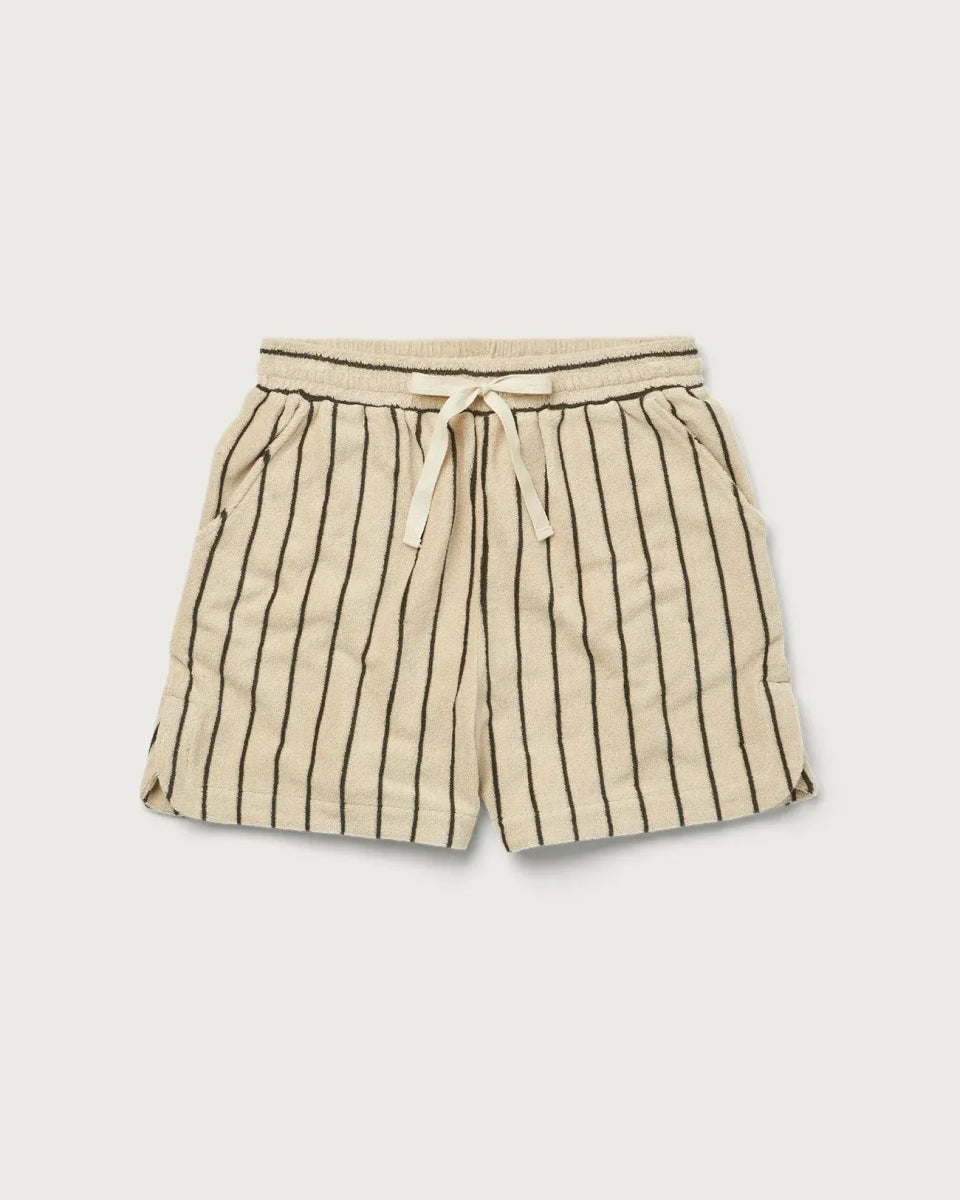 BONGUSTA - NARAM Gym Shorts • creme & ink - Short - ROSA ECK Concept Store