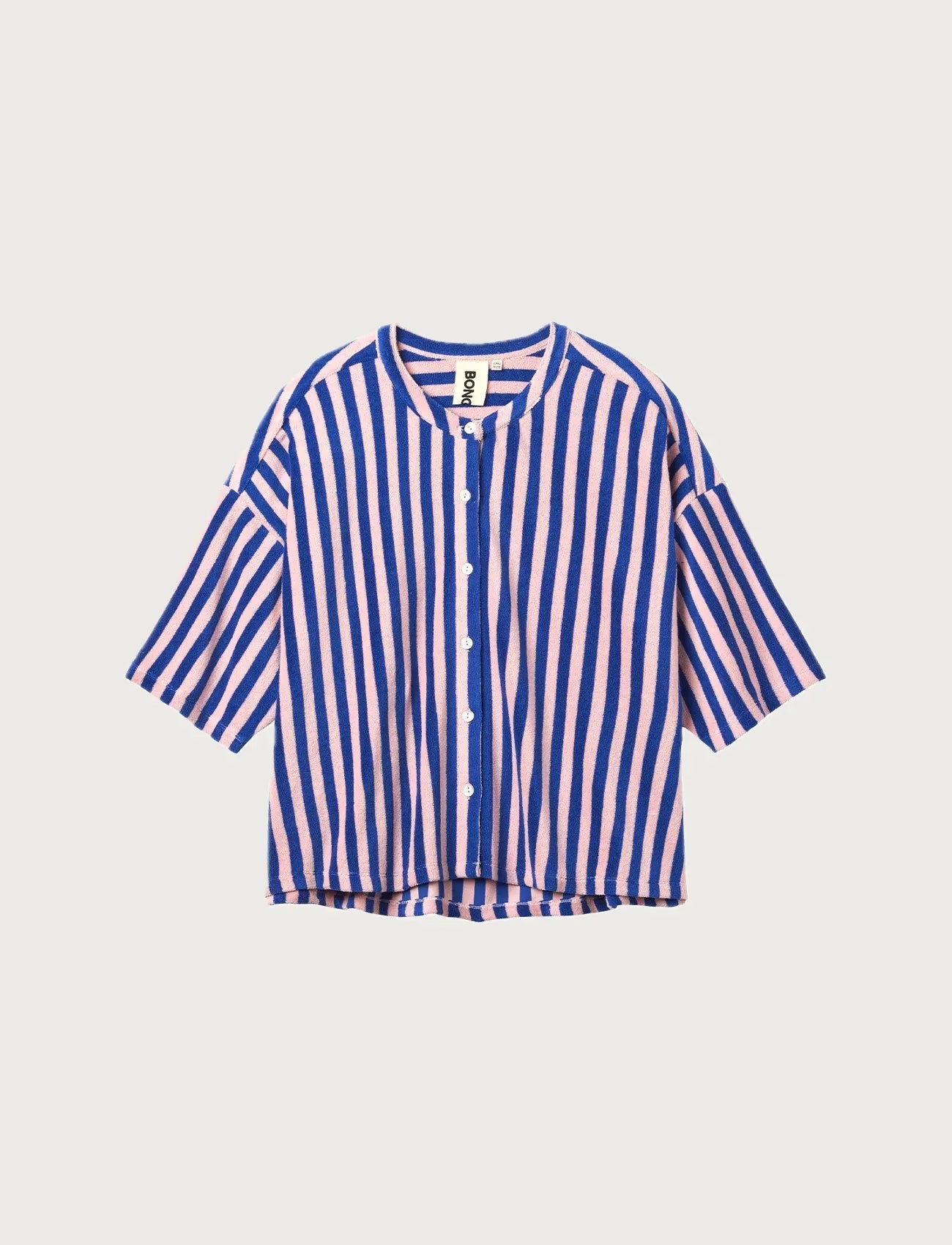 BONGUSTA - NARAM Oversized Shirt | dazzling blue & rose - Shirt - ROSA ECK -