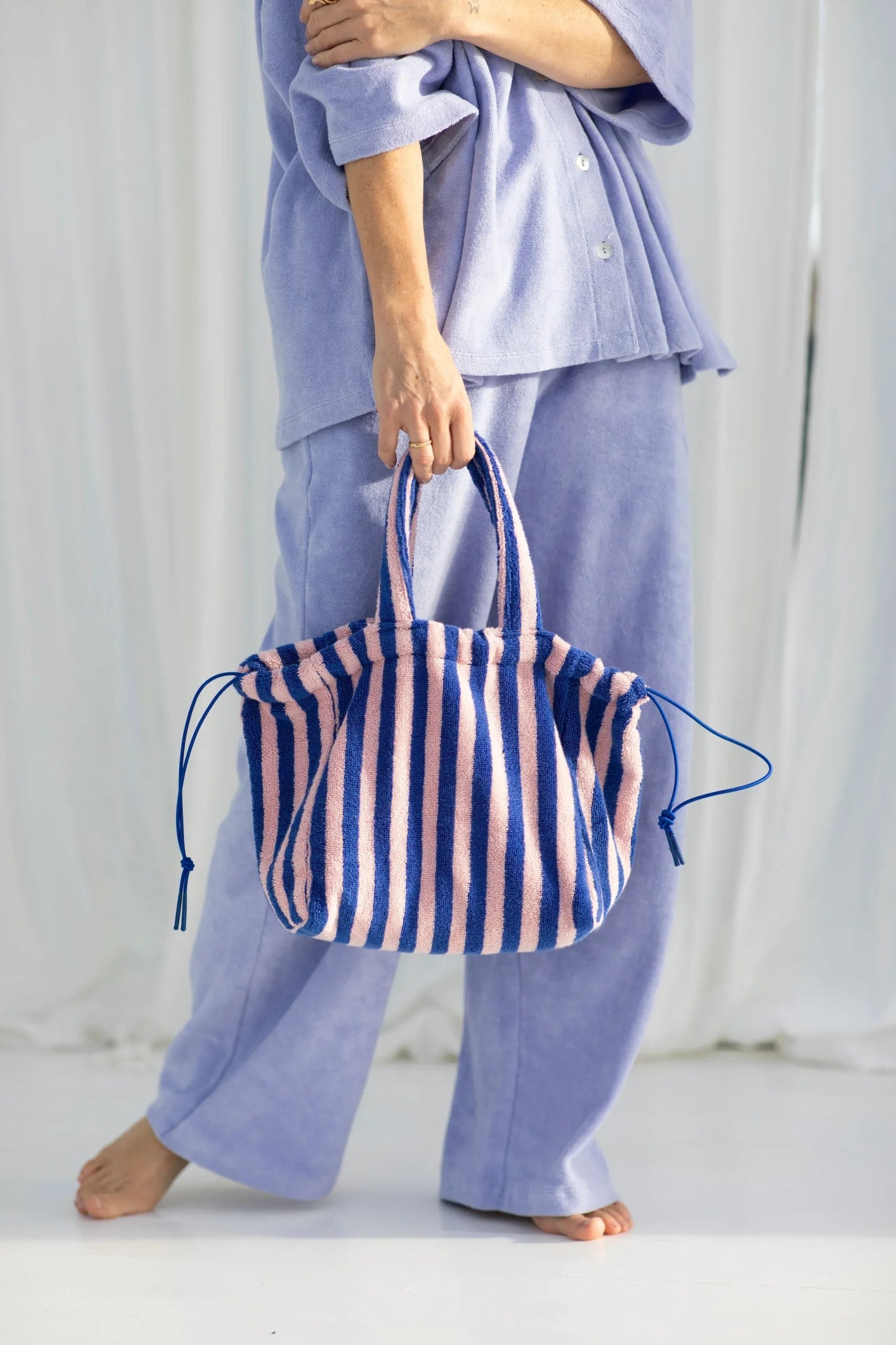 BONGUSTA - NARAM Oversized Shirt | lavender blue - Shirt - ROSA ECK -